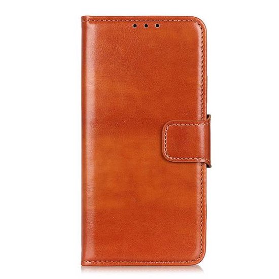 Samsung Galaxy Note 20 Ultra hoesje, Wallet bookcase, Bruin