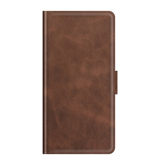 Oppo Reno6 Pro Hoesje - MobyDefend Luxe Wallet Book Case (Sluiting Zijkant) - Bruin