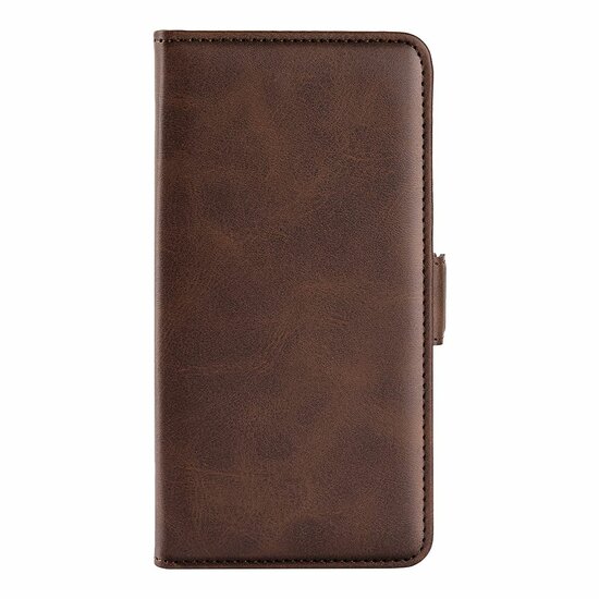 Xiaomi 13 Lite Hoesje - MobyDefend Luxe Wallet Book Case (Sluiting Zijkant) - Bruin