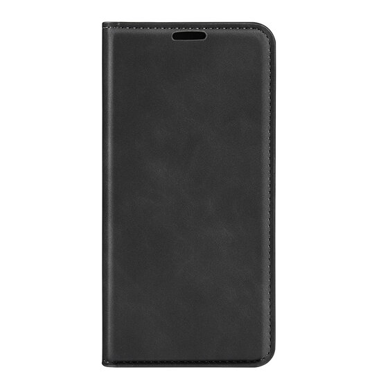 Samsung Galaxy S23 Hoesje - Luxe Wallet Bookcase (Magnetische Sluiting) - Zwart