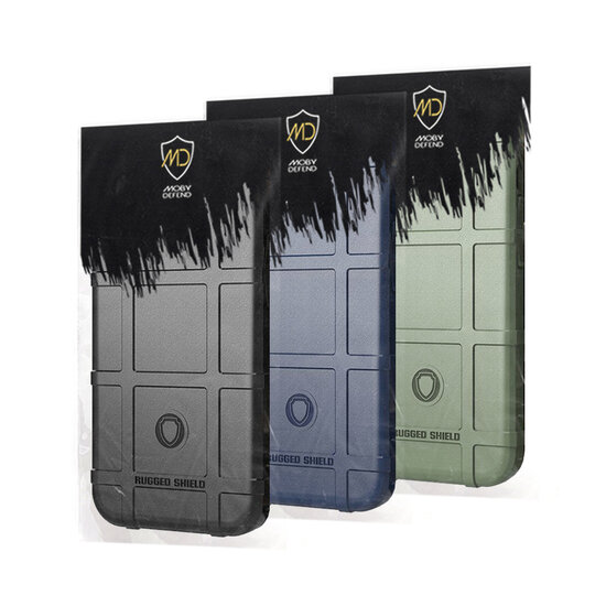 Sony Xperia 10 VI Hoesje - Mobydefend Rugged Shield TPU Backcover - Zwart