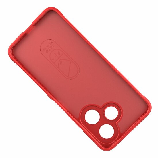 Xiaomi Redmi 13 4G Hoesje - MobyDefend TPU Gripcase - Paars