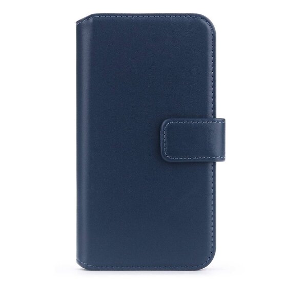 Samsung Galaxy S24 Ultra Hoesje - Luxe MobyDefend Wallet Bookcase - Blauw