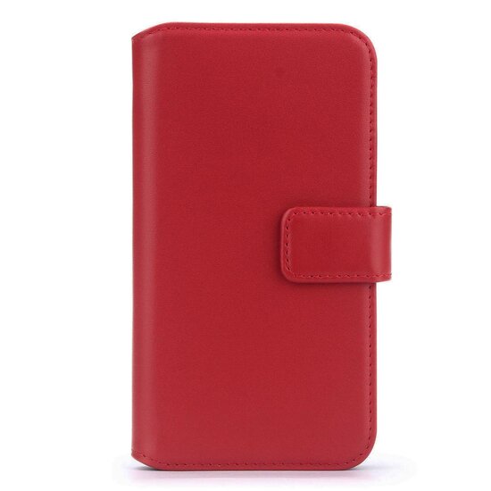 Samsung Galaxy S24 Ultra Hoesje - Luxe MobyDefend Wallet Bookcase - Rood