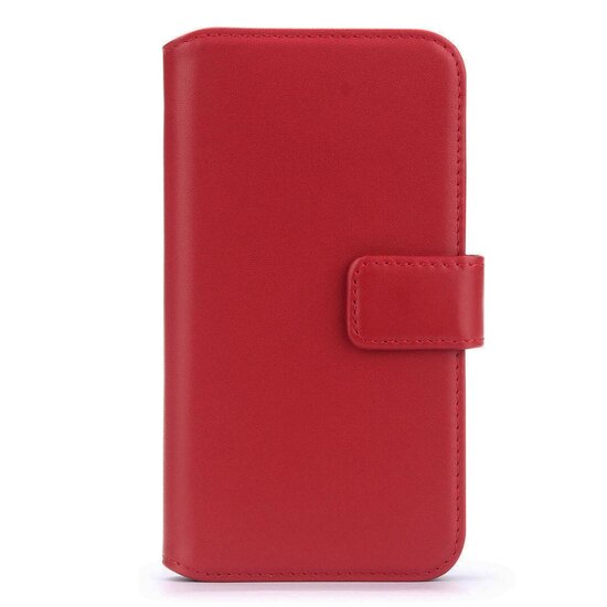 Samsung Galaxy A55 Hoesje - Luxe MobyDefend Wallet Bookcase - Rood