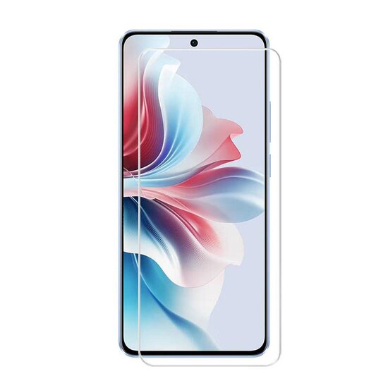 Oppo Reno11 F Screenprotector - MobyDefend Case-Friendly Screensaver - Gehard Glas