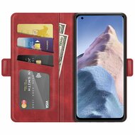 Xiaomi Mi 11 Ultra Hoesje - MobyDefend Luxe Wallet Book Case (Sluiting Zijkant) - Rood