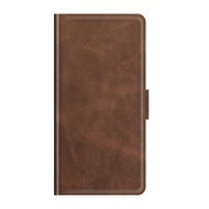 Nokia 1.4 Hoesje - MobyDefend Luxe Wallet Book Case (Sluiting Zijkant) - Bruin