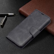 Nokia 1.4 Hoesje - MobyDefend Wallet Book Case Met Koord - Zwart