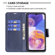 OnePlus 10 Pro Hoesje - MobyDefend Wallet Book Case Met Koord - Blauw