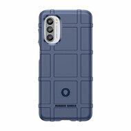 Motorola Moto G82 Hoesje - Mobydefend Rugged Shield TPU Backcover - Blauw