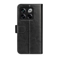 OnePlus 10T Hoesje - MobyDefend Wallet Book Case (Sluiting Achterkant) - Zwart