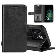 OnePlus 10T Hoesje - MobyDefend Wallet Book Case (Sluiting Achterkant) - Zwart