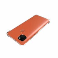 Xiaomi Redmi 10A Hoesje - MobyDefend Transparante Shockproof TPU Backcover - Verstevigde Hoeken - Volledig Doorzichtig