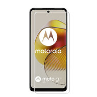 Motorola Moto G73 Screenprotector - MobyDefend Case-Friendly Screensaver - Gehard Glas