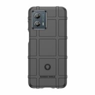 Motorola Moto G73 Hoesje - Mobydefend Rugged Shield TPU Backcover - Zwart