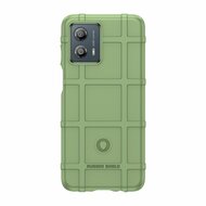 Motorola Moto G73 Hoesje - Mobydefend Rugged Shield TPU Backcover - Groen