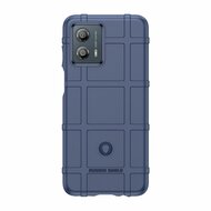 Motorola Moto G73 Hoesje - Mobydefend Rugged Shield TPU Backcover - Blauw