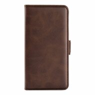 Motorola Moto G73 Hoesje - MobyDefend Luxe Wallet Book Case (Sluiting Zijkant) - Bruin