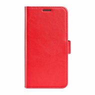 Motorola Moto G73 Hoesje - MobyDefend Wallet Book Case (Sluiting Achterkant) - Rood