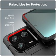 Xiaomi 13 Pro Hoesje - Mobydefend Rugged Shield TPU Backcover - Zwart