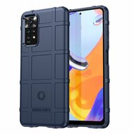 Xiaomi Redmi Note 12 Pro 4G Hoesje - Mobydefend Rugged Shield TPU Backcover - Blauw