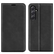 Samsung Galaxy A55 hoesje - Luxe Wallet Bookcase (Magnetische Sluiting) - Zwart