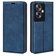 Oppo A79 / OnePlus Nord N30 SE Hoesje - Luxe Wallet Bookcase (Magnetische Sluiting) - Blauw