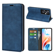 Oppo A79 / OnePlus Nord N30 SE Hoesje - Luxe Wallet Bookcase (Magnetische Sluiting) - Blauw