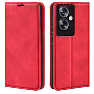 Oppo A79 / OnePlus Nord N30 SE Hoesje - Luxe Wallet Bookcase (Magnetische Sluiting) - Rood