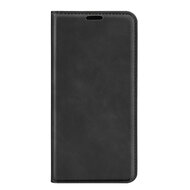 iPhone 14 Pro Max Hoesje - Luxe Wallet Bookcase (Magnetische Sluiting) - Zwart