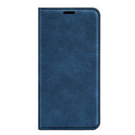 iPhone 14 Pro Hoesje - Luxe Wallet Bookcase (Magnetische Sluiting) - Blauw