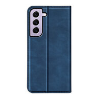 Samsung Galaxy S23 Hoesje - Luxe Wallet Bookcase (Magnetische Sluiting) - Blauw