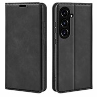 Samsung Galaxy S23 FE Hoesje - Luxe Wallet Bookcase (Magnetische Sluiting) - Zwart