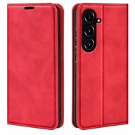 Samsung Galaxy S23 FE Hoesje - Luxe Wallet Bookcase (Magnetische Sluiting) - Rood