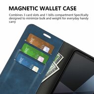 Sony Xperia 10 VI Hoesje - Luxe Wallet Bookcase (Magnetische Sluiting) - Grijs