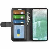 Oppo Reno 11F Hoesje - MobyDefend Wallet Book Case (Sluiting Achterkant) - Zwart