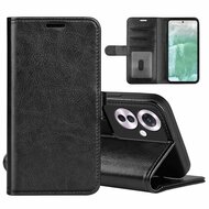 Oppo Reno 11F Hoesje - MobyDefend Wallet Book Case (Sluiting Achterkant) - Zwart