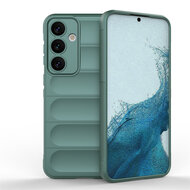 Samsung Galaxy S24 Plus Hoesje - MobyDefend TPU Gripcase - Groen