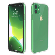 iPhone 11 Pro Max Hoesje - MobyDefend Transparante TPU Backcover - Volledig Doorzichtig