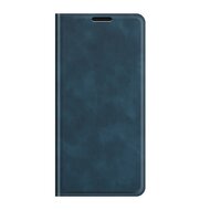 iPhone 13 Hoesje - Luxe Wallet Bookcase (Magnetische Sluiting) - Blauw