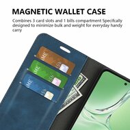 OnePlus Nord CE 4 Hoesje - Luxe Wallet Bookcase (Magnetische Sluiting) - Grijs