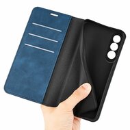 OnePlus Nord CE 4 Hoesje - Luxe Wallet Bookcase (Magnetische Sluiting) - Blauw