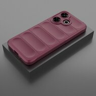 Xiaomi Redmi 13 4G Hoesje - MobyDefend TPU Gripcase - Paars