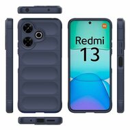 Xiaomi Redmi 13 4G Hoesje - MobyDefend TPU Gripcase - Blauw