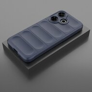 Xiaomi Redmi 13 4G Hoesje - MobyDefend TPU Gripcase - Blauw