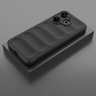 Xiaomi Redmi 13 4G Hoesje - MobyDefend TPU Gripcase - Zwart