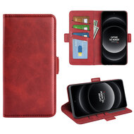 Xiaomi 14 Ultra Hoesje - MobyDefend Luxe Wallet Book Case (Sluiting Zijkant) - Rood