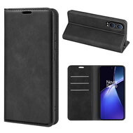 OnePlus Nord CE 4 Lite Hoesje - Luxe Wallet Bookcase (Magnetische Sluiting) - Zwart