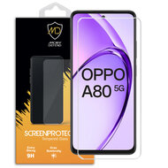 Oppo A80 5G Screenprotector - MobyDefend Case-Friendly Screensaver - Gehard Glas